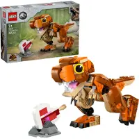 LEGO Jurassic World Little Eatie: T.Rex, Bauspielzeug für Jungen und Mädchen ab 7 Jahren, Bauset mit Dinosaurier, Geschenk für Kinder, Modell mit beweglichem Maul, Kopf und Schwanz 76967
