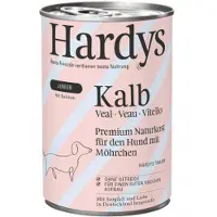 Hardys Junior Kalb mit Karotte Nassfutter Hund