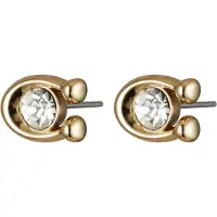 Coach Ohrringe Signature Stone Stud Earrings 37440614GLD110 Goldfarben