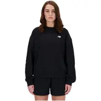 New Balance Sweatshirt "Sport Essentials French Terry Crew", mit Rundhalsausschnitt, aus French-Terry-Material, lockere Passform