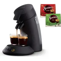 Philips Original Plus Kaffee Pad MaschineSchwarz (CSA210/60)