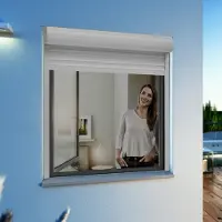 Windhager Insektenschutz-Fensterrahmen "Ultra Flat Fenster", BxH: 120x150 cm