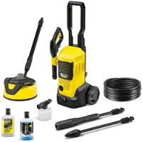 Kärcher Hochdruckreiniger K 4 FJ Home, 130 bar, 420 l/h, Home Kit, Schaumdüse