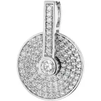 Trendor 81101 Silber Zirkonia Anhänger für Frauen