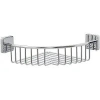 Tiger Duschkorb Onu Ecke Chrom 21,8 cm