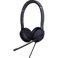 Yealink UH37 Dual UC USB-C/A Headset, Kabelgebunden, 20 - 20000 Hz, Büro/Callcenter, 139,5 g, Kopfhörer, Schwarz