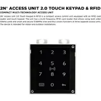 2N Access Unit 2.0 Touch keypad & Bluetooth & RFID - 125kHz, secured 13.56MHz