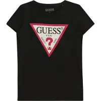 GUESS T-Shirt J2YI51 K6YW1 Schwarz Regular Fit 140