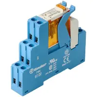 Finder Koppel-Relais mit 2 Wechslern 8 A, Schraubklemmenfassung 4C.02.8.024.0060 2 Wechsler 8 A (4C.02.8.024.0060)