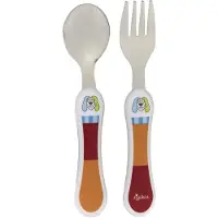 Sigikid 2 tlg. Besteck-Set: Löffel und Gabel 1 Pc