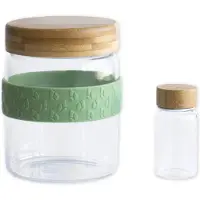Pebbly Lunchbox Holz 700 ml und 50 ml