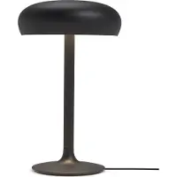 Please wait to be seated Emendo Tischleuchte Black - , Emendo, dimmbar, Schwarz, für Wohnzimmer, Aluminium, Modern