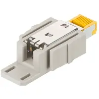 Harting Han RJ45 Industrial 10G Set Stifteinsatz (M) Schneidklemmanschluss (IDC-Kontakte), 8-polig 50V, 1A - 1 Stück