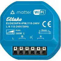 Eltako Universal-Dimmaktor EUD62NPN-IPM, 110-240V, Wi-Fi, 300W, Matter-ze