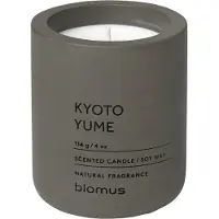 Blomus Duftkerze Fraga Kyoto Yume Grey Tarmac 8 cm
