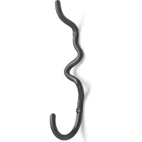 Ferm Living Handtuchhaken Curvature Black Brass