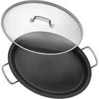 WMF Fischpfanne "Devil" Cromargan Edelstahl Rostfrei 18/10 1 Stk. tlg. Pfanne mit Antihaftbeschichtung, oval, Induktion
