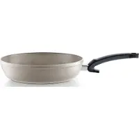Fissler Ceratal Comfort / Aluminium-Pfanne, Keramik-Beschichtet Ceramic Bratpfanne Antihaftend - Induktion, Beige, 28 cm