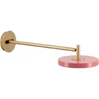 UMAGE Asteria Long LED-Wandlampe, rosé/messing, Stecker - , Asteria Long, dimmbar, Gold / Messing, für Wohnzimmer, Metall, Design