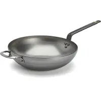 De Buyer 32 cm wokpfanne aus baustahl 5617.32