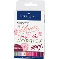 Faber-Castell Fabercastell Pitt 8 Creativ Lettering Etui