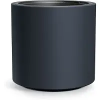 Prosperplast Blumentopf Blumenkübel mit Einsatz Übertopf Anthrazit Kunststoff 47 cm