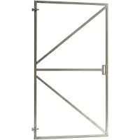 Intergard Gartentor Torrahmen einstellbar mit Schloßkasten 100x155cm