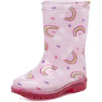 Gevavi Gummistiefel Mädchen Cato Rosa-Schuhgröße 22
