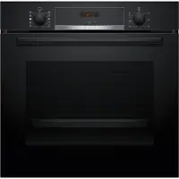 Bosch Serie 4 HQA534BB3, Medium, Elektrischer Ofen, 71 l, 3400 W, 71 l, Lüfterbetrieben