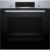 Bosch Serie 4 HBA534BS3, Medium, Elektrischer Ofen, 71 l, 3400 W, 71 l, Lüfterbetrieben