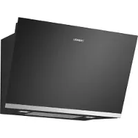 Siemens 80 cm breite, schräge, dekorative dunstabzugshaube, 886 m³/h, schwarz LC81JAN60