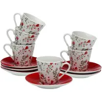 Versa Kaffeservice Herzen 6 Stück