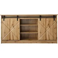 Cama Kommode 160x80x35 GRANERO Eiche wotan, Eiche, Partikelbord, Einfarbig, Modern, Rechteckig, Partikelbord