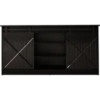 Cama Kommode 160x80x35 GRANERO schwarz/schwarz glänzend, Schwarz, Partikelbord, Einfarbig, Modern, Rechteckig, Partikelbord