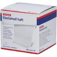 Elastomull haft 8 cmx20 m 45477 Fixierbinde 1 St