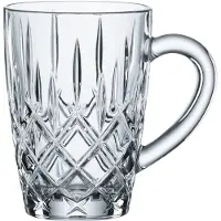 Nachtmann Tasse "Kaffeebecher Noblesse Barista 347 ml 2er Set transparent"