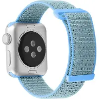 Cover-Discount Apple Watch 44/45/46/49mm - Nylon Stoff Band flexibel mit Klett