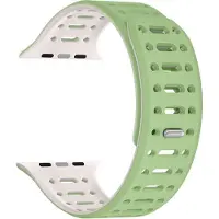 Cover-Discount Apple Watch 44/45/46/49mm - Silikon Sportarmband zweifarbig
