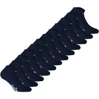 Diadora Unisex Sneaker Socken, 12er Pack - Socken, Mercerisierte Baumwolle, Logo, einfarbig