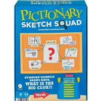 Mattel Games Pictionary Sketch Squad Brettspiel Durchsichtig Durchsichtig One Size
