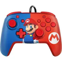 PDP Controller Faceoff Deluxe+Audio Mario für Nintendo Switch 500-134-EU-C1MR-1