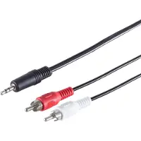 Shiverpeaks S/CONN maximum connectivity Klinke Cinch Kabel-Klinkenstecker 3,5mm Stereo auf 2 Cinchstecker 15,0m