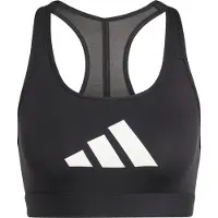 Adidas Damen-Sport-BH Powerreact Big Logo Graphic