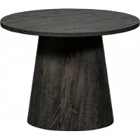 Woood Maan Couchtisch Mdf Dunkelbraun 45Xø60cm