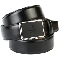 Anthoni Crown Ledergürtel mit Anker-Logo