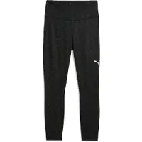 Puma Unisex W TAD GRAPHIC TIGHT - 7/8 AOP baby strumpfhose, Black-AW-048281