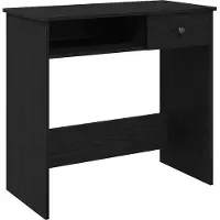 vidaXL Schreibtisch Schwarz 80x40x75 cm Holzwerkstoff
