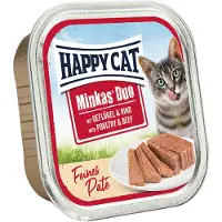 Happy Cat - Schale Minkas Duo Paté 1,6 kg