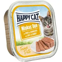 Happy Cat - Schale Minkas Duo Paté 1,6 kg