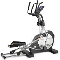 BH Fitness I.FDC 19, Magnetischer Crosstraienr, 130 kg, Haus, Drinnen, Schwarz, Silber, 48 cm